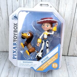 Disney Pixar Toy Box Jessie And Slinky Action Figures 2.5"-5" Collect Them All!
